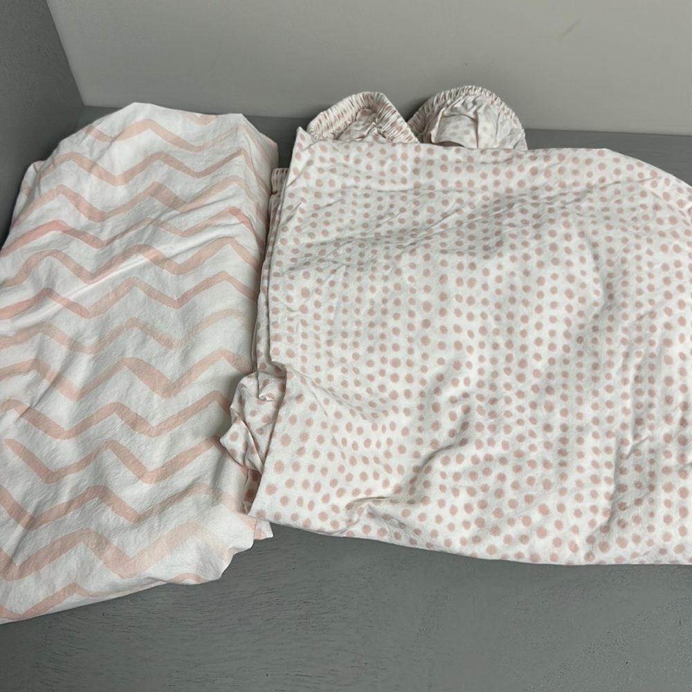 Pottery Barn Kids Crib Sheets (2)